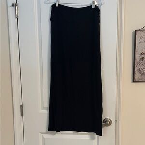 Love Scarlett Classic Black Maxi Skirt